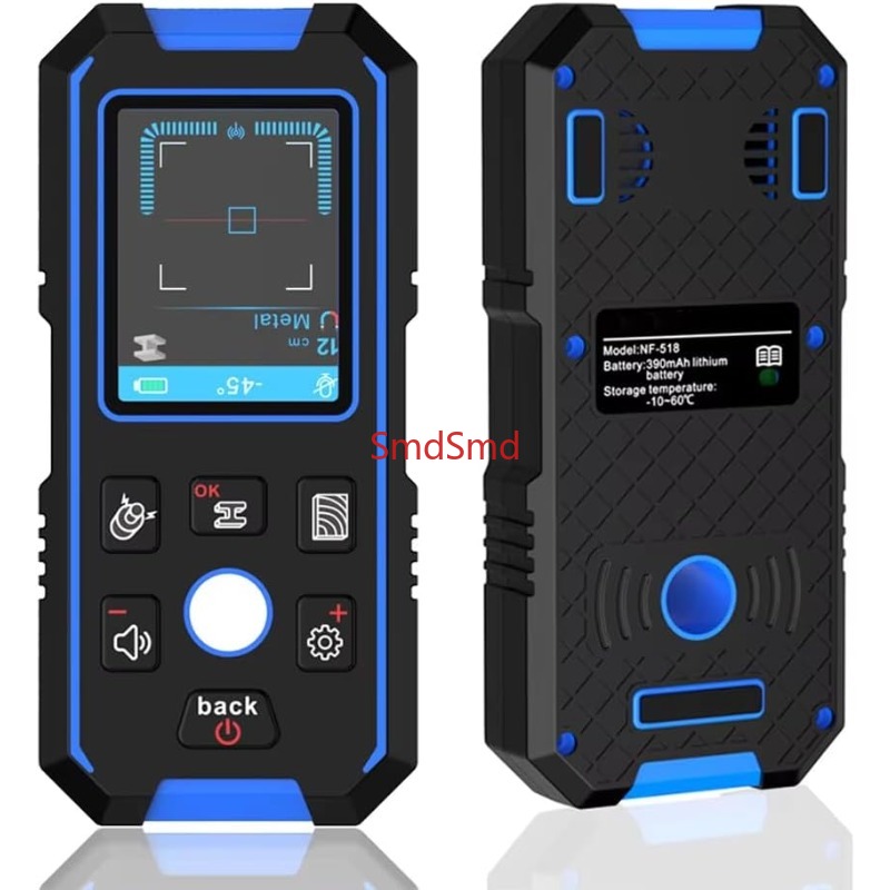 Stud Detector With Metal Ac Wire - Detector de Metais Profissional NF-518 com