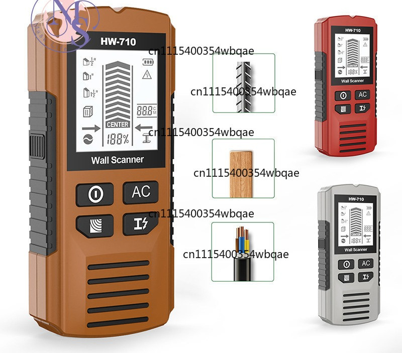 Stud Detector With Metal Ac Wire - ZOCI-FOR- HW-710 Detector de Parede Portátil