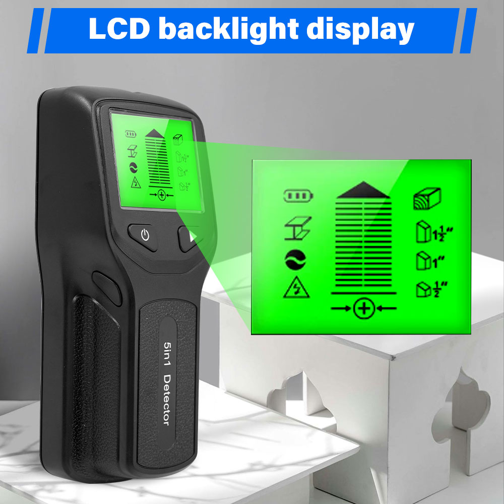 Stud Finder Wall Scanner 5 In 1 - Detector de Parede 5 em 1: