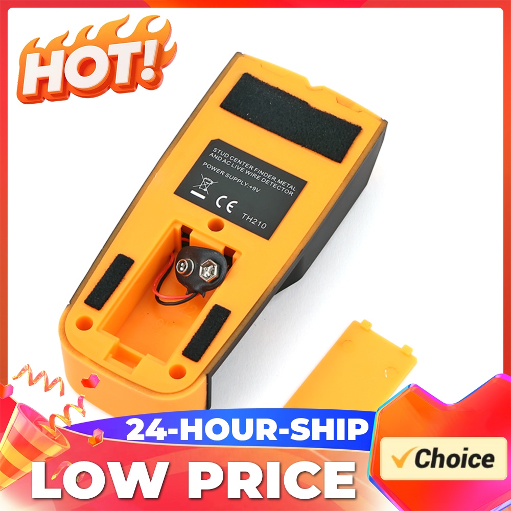 Stud Detector With Metal Ac Wire - Detetores de metais, localizador de parafusos,