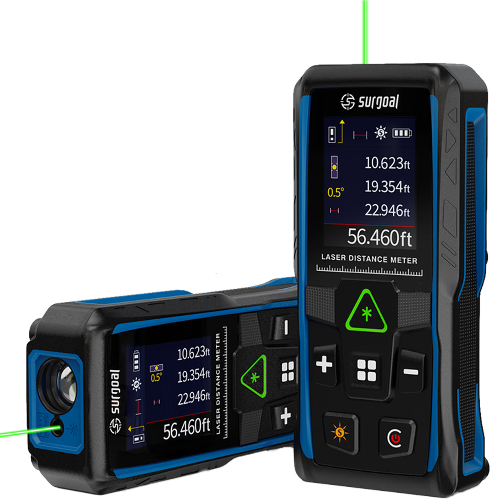 Telêmetros laser verde 100m mu - Stud Finder With Laser Level avaliação e preço
