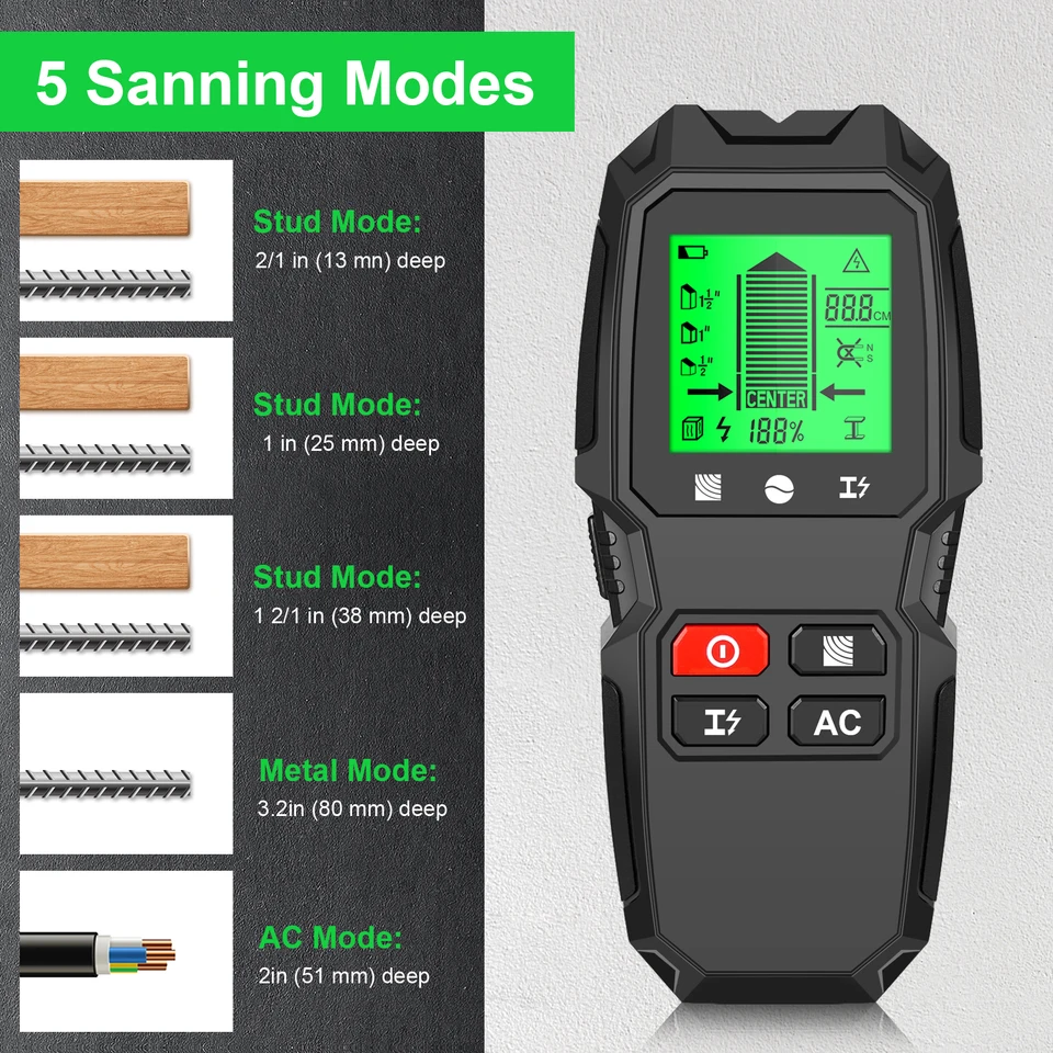 Detector Eletrônico de Perfis  - Stud Finder Center Finder Edge avaliação e preço