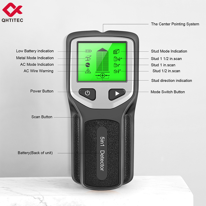 Detector de Vigas de Parede 5  - Wall Scanner Rebar Detector avaliação e preço