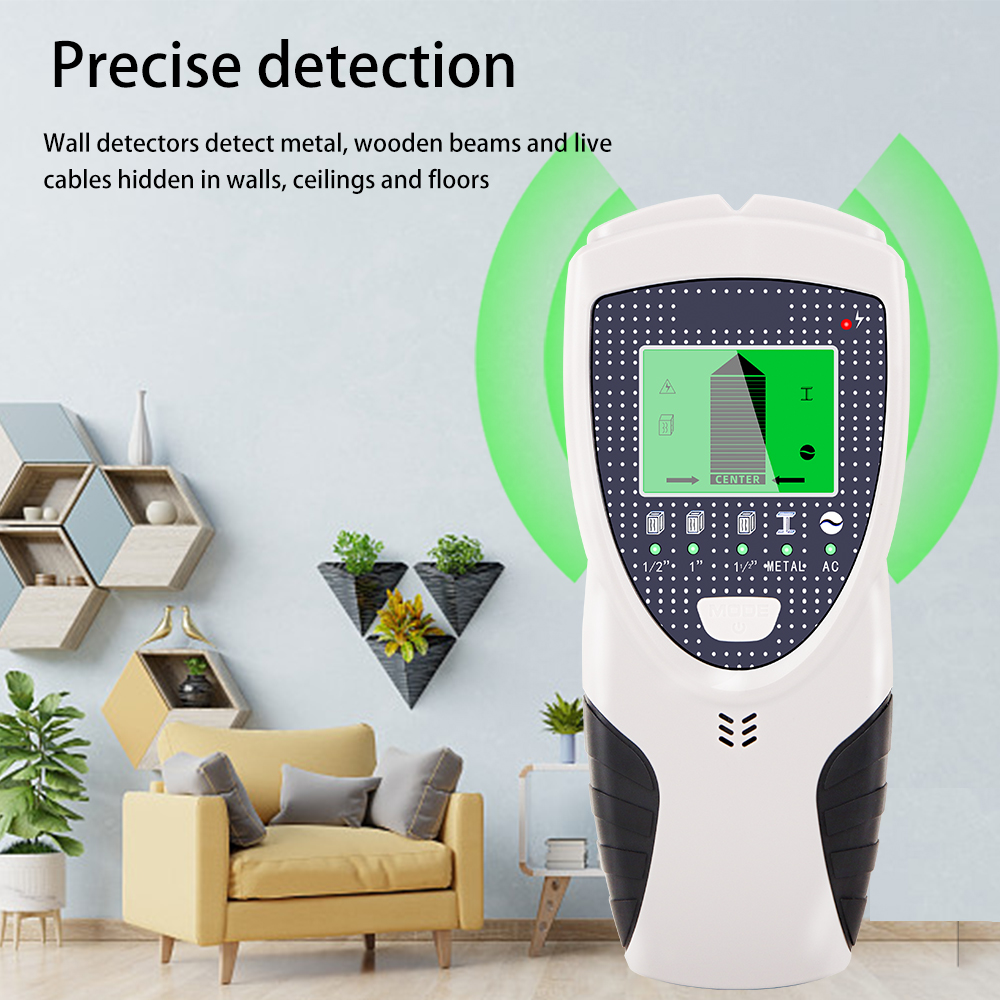 Novo 5 Em 1 Detector De Metais - Stud Finder Wall Scanner 5 In 1 avaliação e preço