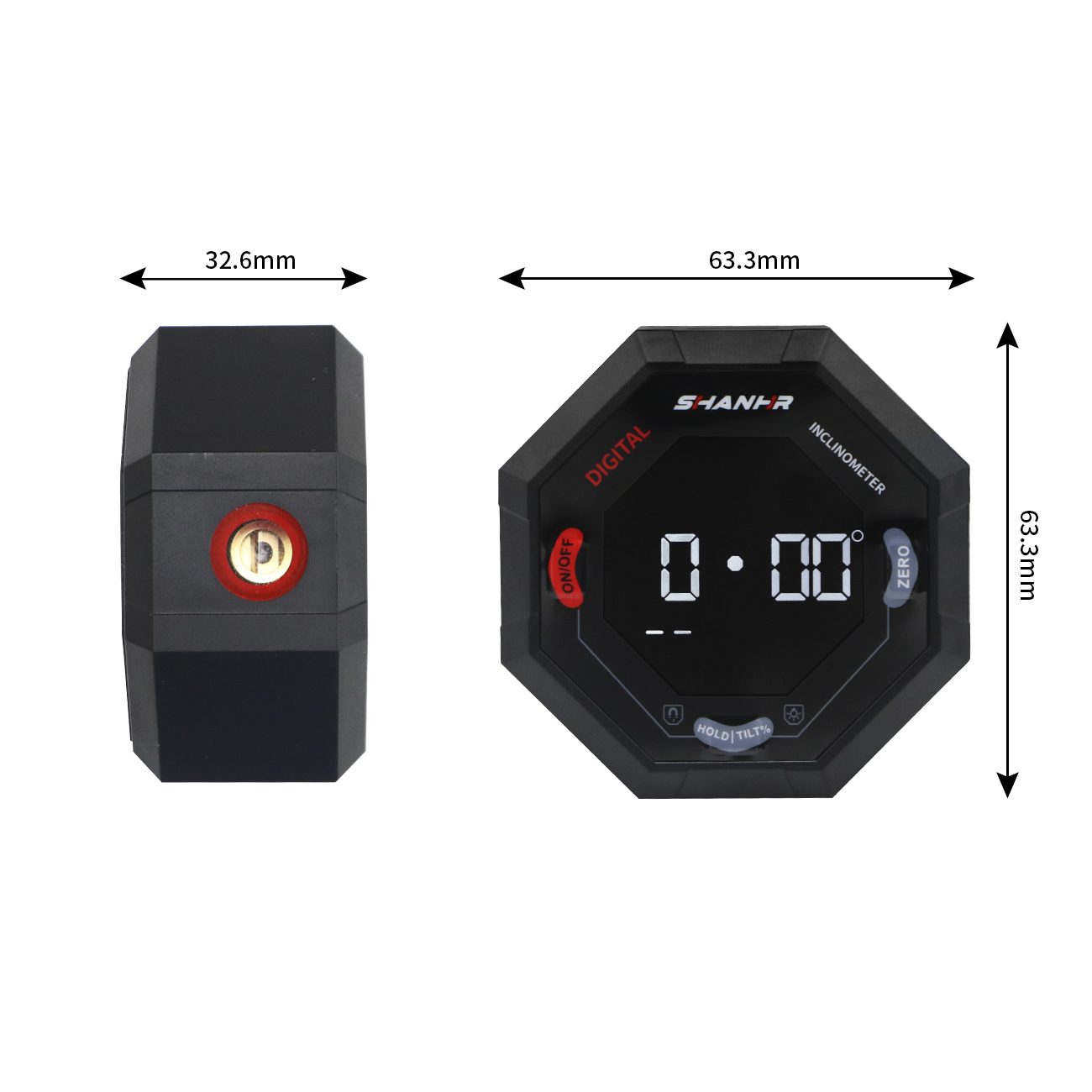 Medidor de Ângulo Digital Octo - Stud Finder With Laser Level avaliação e preço