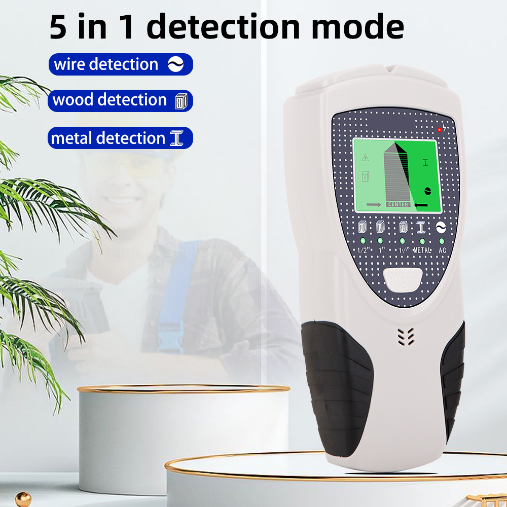 Detector de Parede Portátil 5  - Stud Finder Wall Scanner 5 In 1 avaliação e preço