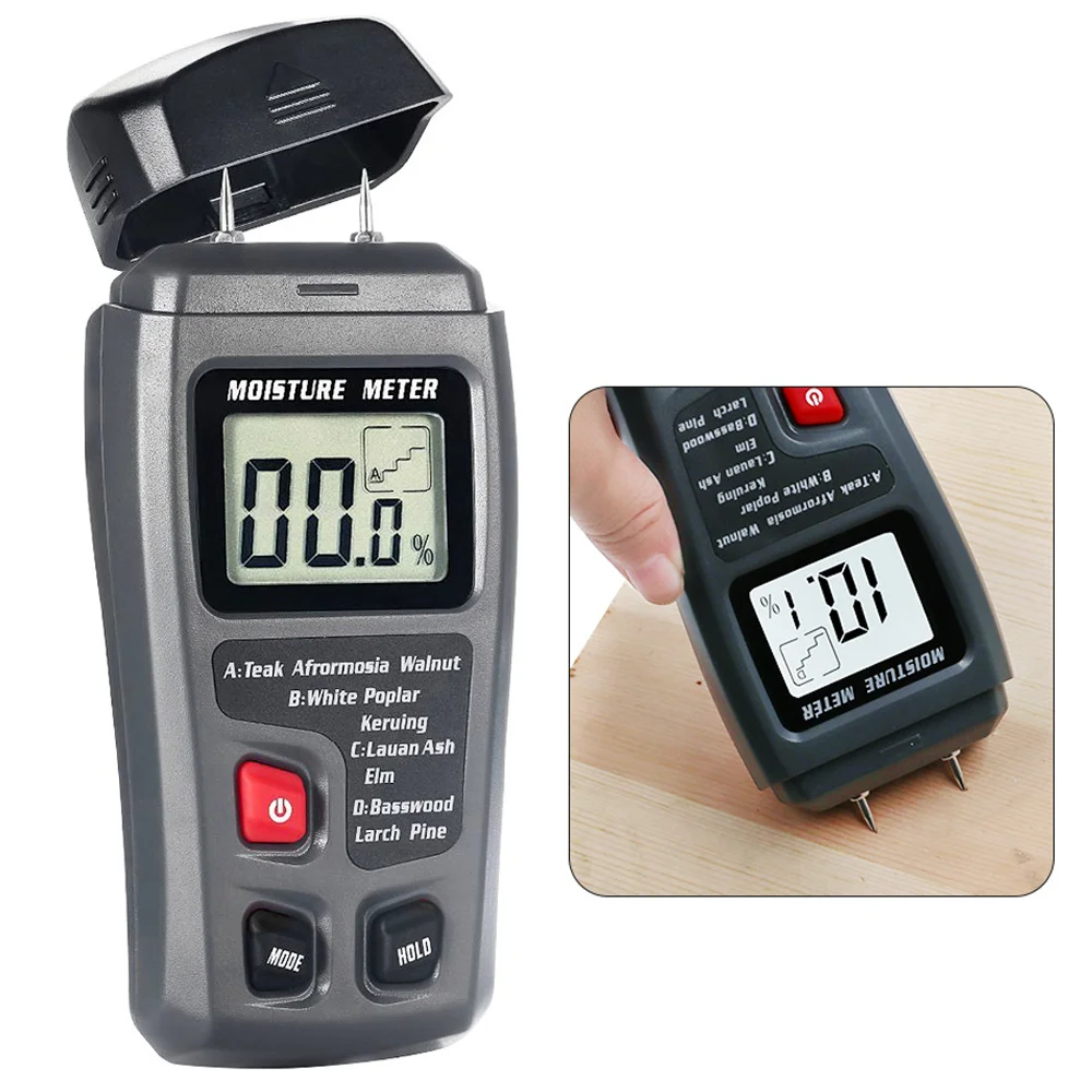 Higrômetro EMT10 com Display L - Moisture Meter Wall Wood avaliação e preço