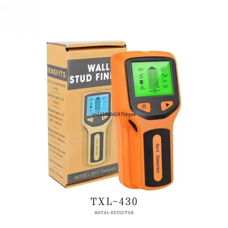 HW430 Novo Detector de Parede  - Stud Finder Wall Scanner 5 In 1 avaliação e preço