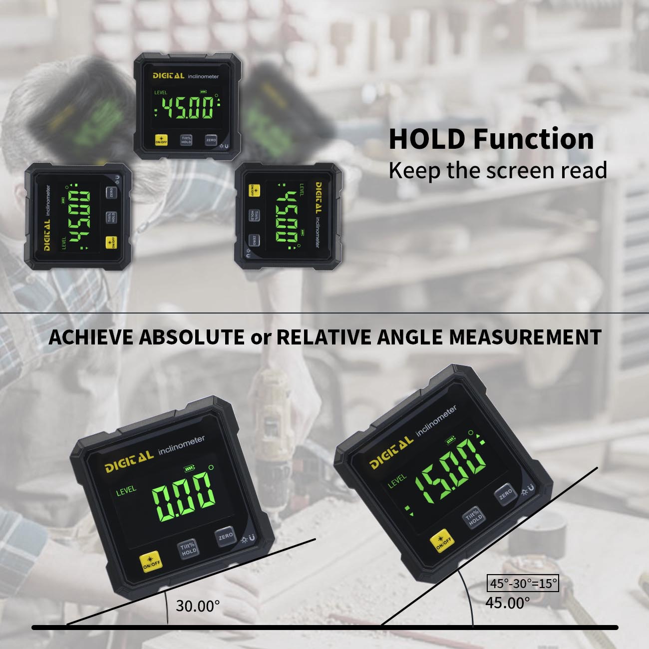 SHANHR Localizador de ângulo d - Stud Finder With Laser Level avaliação e preço