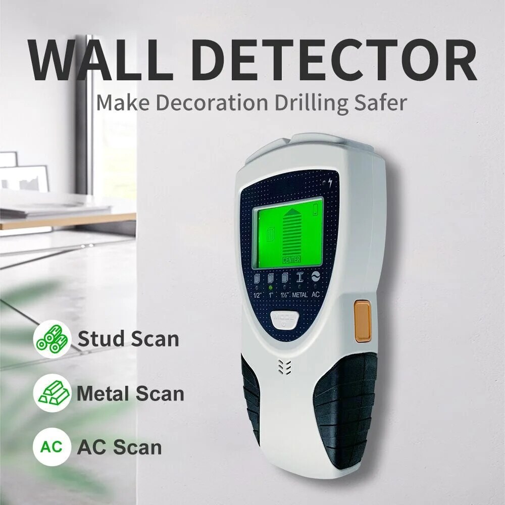 Detector de Pinos Digital 5 em - Stud Finder Center Finder Edge avaliação e preço