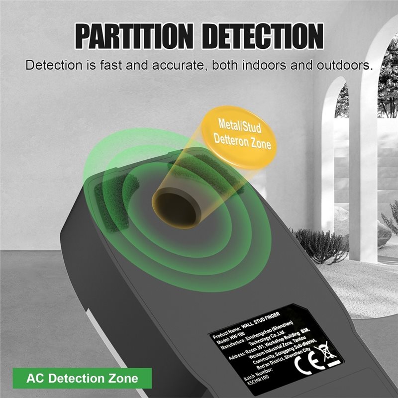 Detector de Parede Multifuncio - Pipe Detector Wall Scanner avaliação e preço