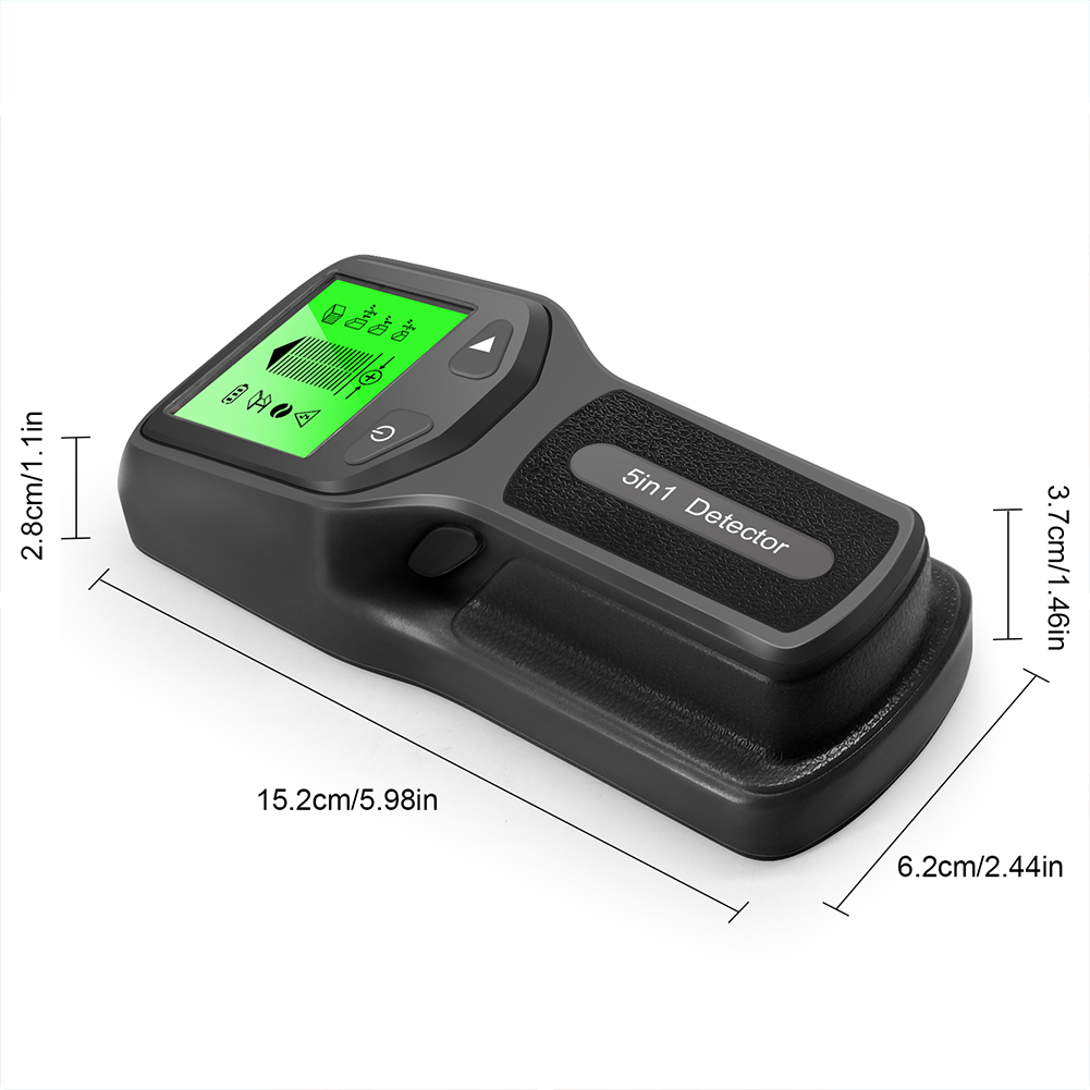 Detector Eletrônico 5 em 1 com - Stud Finder Center Finder Edge avaliação e preço