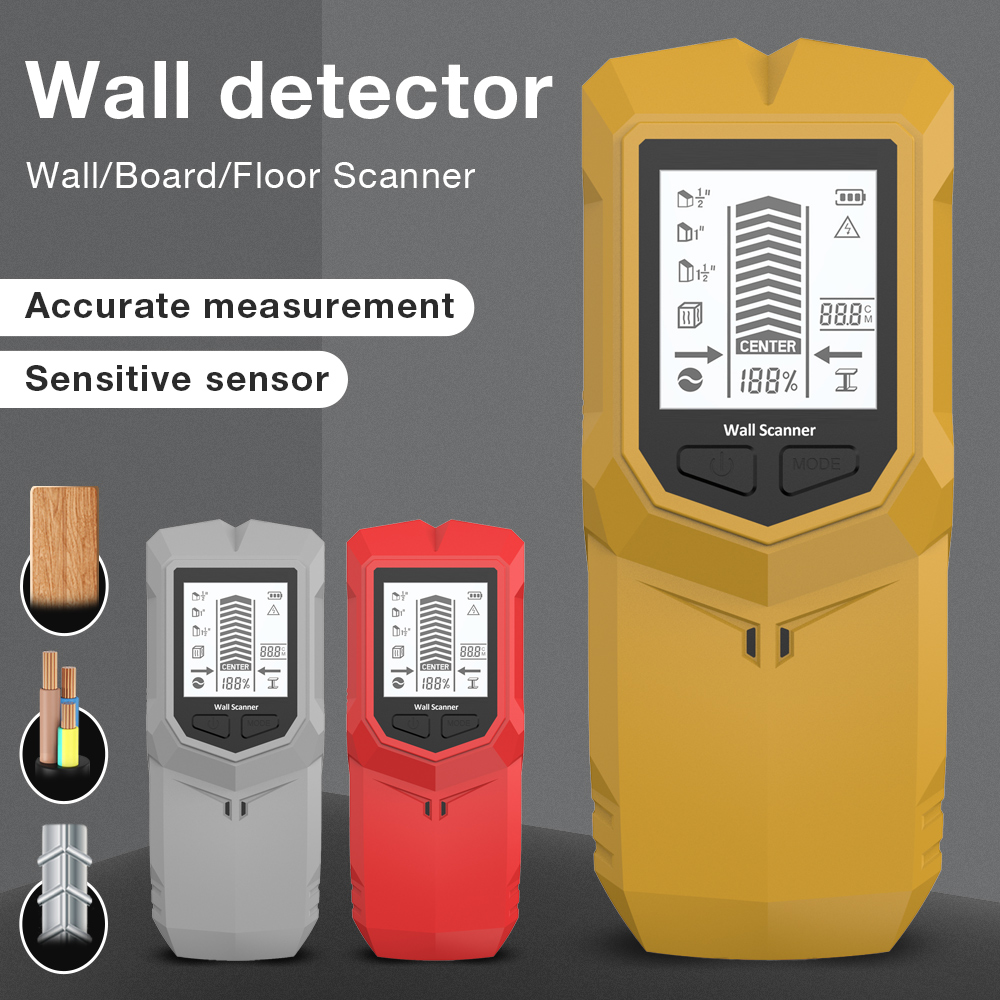 HW-910 detector de metais de p - Pipe Detector Wall Scanner avaliação e preço