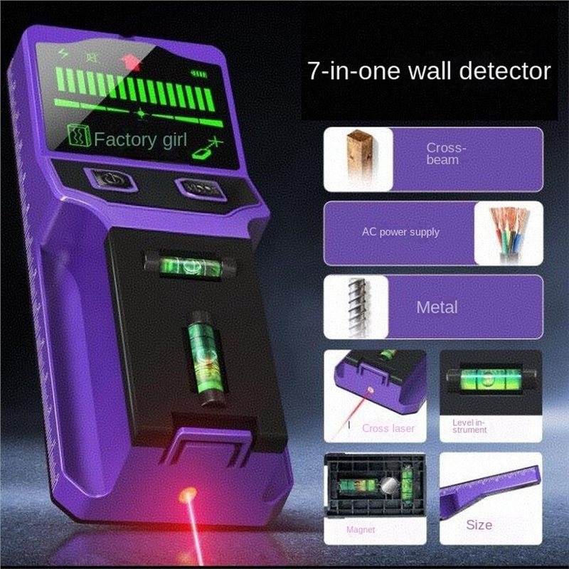 A27F-Center Finder 7-em-1 Loca - Stud Finder With Laser Level avaliação e preço