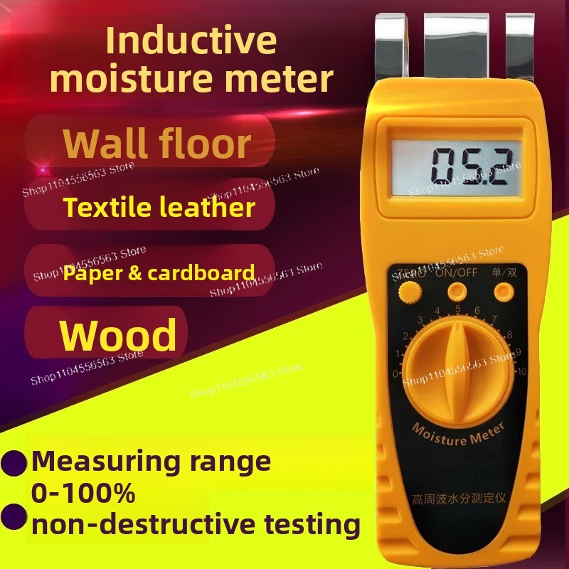 Medidor de Umidade Industrial  - Moisture Meter Wall Wood avaliação e preço