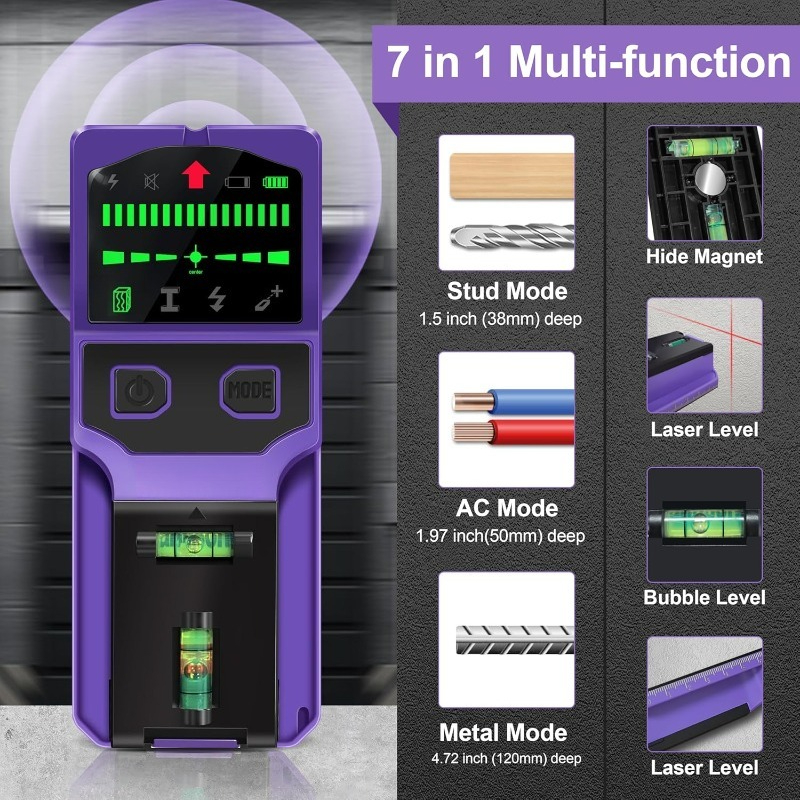 Localizador de pinos de parede - Wall Scanner Rebar Detector avaliação e preço